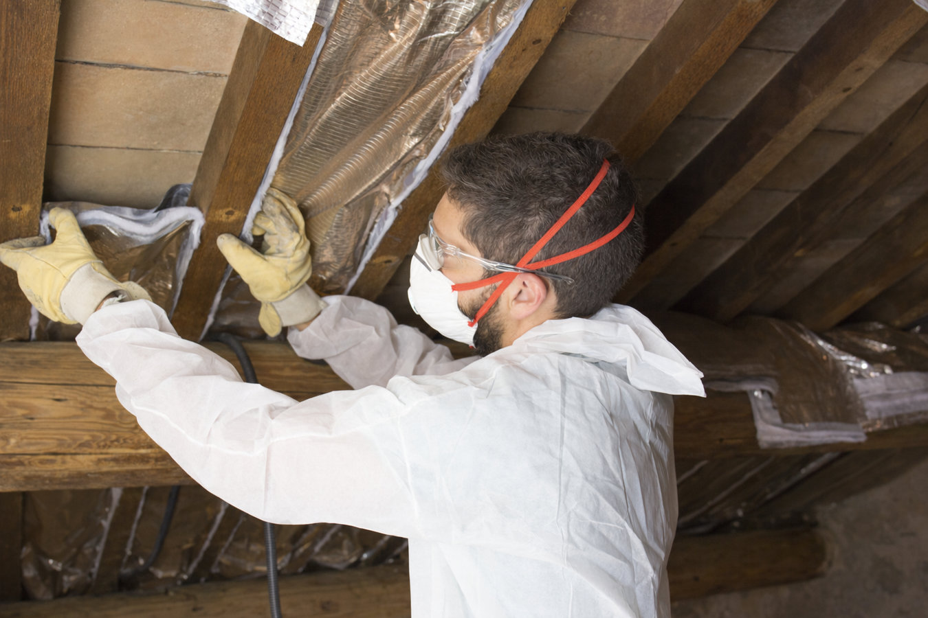 Attic air sealing