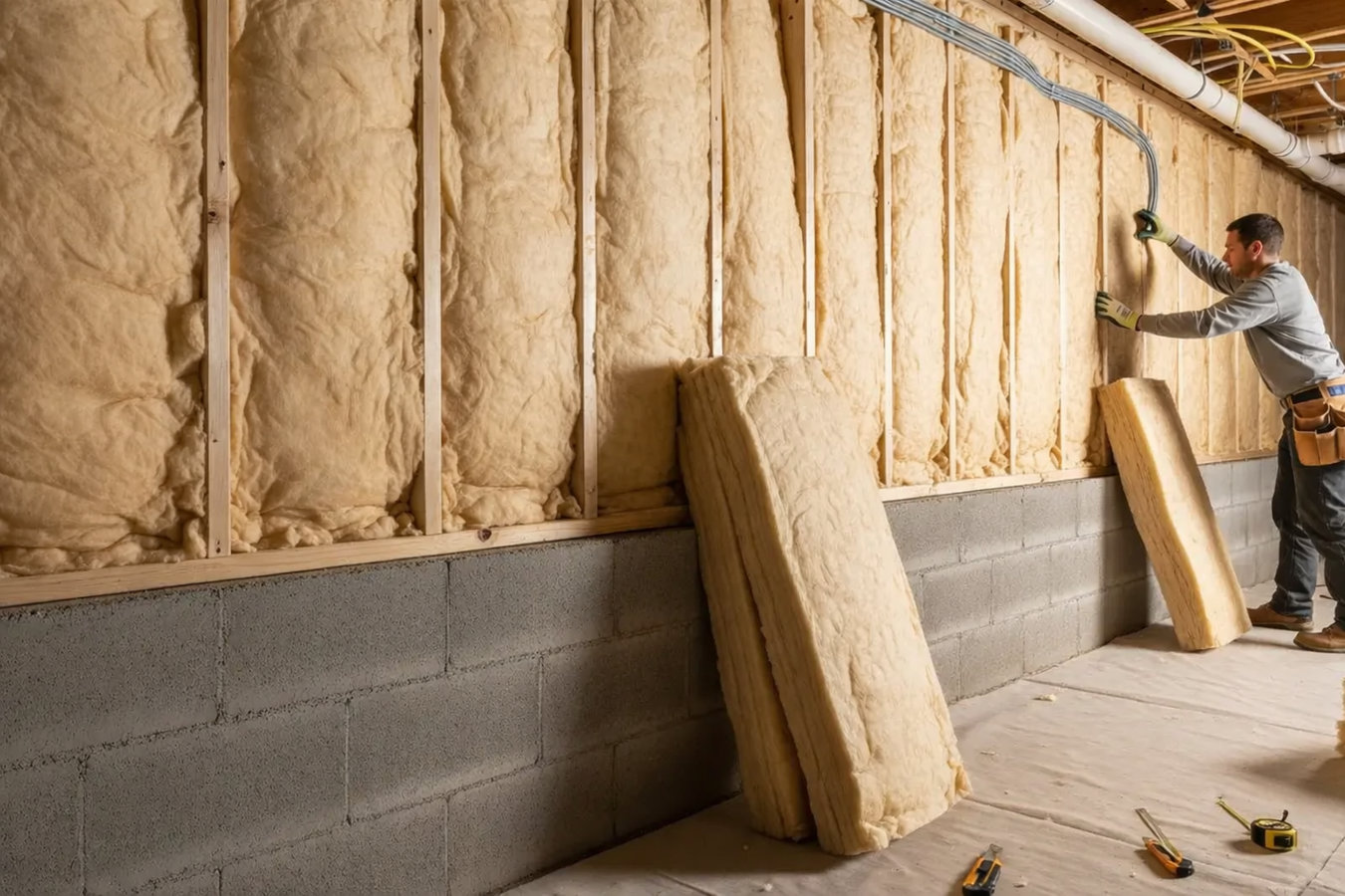 Basement insulation